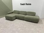 GRATIS LEVERING Moderne groene hoekbank 340x155, Huis en Inrichting, 250 tot 300 cm, Ophalen of Verzenden, Vierpersoons of meer