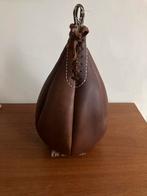 Vintage leren boksbal - 35cm, Ophalen of Verzenden, Gebruikt, Boksbal
