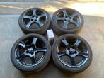 FORD KA FIAT 500 PANDA VELGEN + BANDEN 195 45 R16, Auto-onderdelen, Banden en Velgen, .., .., Gebruikt, 16 inch