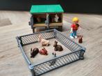 Meisje met konijnen (in hok en ren). Set is niet compleet., Ophalen of Verzenden, Gebruikt, Los playmobil