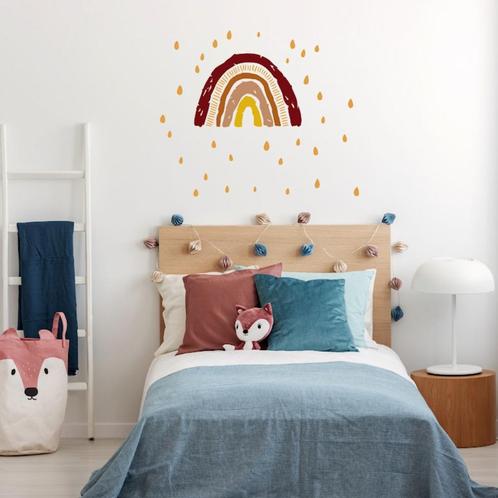 Muursticker Regenboog Druppels Terra Pöm le Bonhomme, Kinderen en Baby's, Kinderkamer | Inrichting en Decoratie, Nieuw, Wanddecoratie