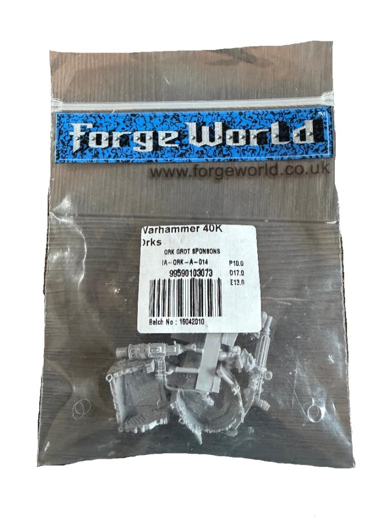 Warhammer 40K Forge World Ork Grot Sponsors, ., Warhammer, Ophalen of Verzenden, Zo goed als nieuw