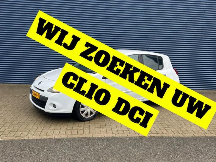 Renault Clio WIJ ZOEKEN UW CLIO, Auto's, Renault, Particulier, Clio, ABS, Airbags, Airconditioning, Boordcomputer, Elektrische buitenspiegels