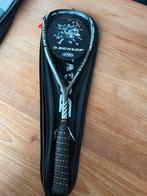 DUNLOP BLACKSTORM TITANIUM SQUASHRACKET SQUASH RACKET NIEUW, Sport en Fitness, Squash, Ophalen, Nieuw, Racket, Met hoes