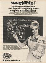 Retro reclame 1968 Zewasan baby luiers advies van zuster, Verzamelen, Retro, Verzenden, Overige typen