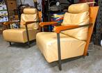 2 mooie vintage design relax fauteuils uit de jaren 70s/80s, Antiek en Kunst, Ophalen