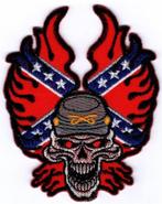 Rebel vlag stoffen opstrijk patch embleem #4, Ophalen of Verzenden, Nieuw