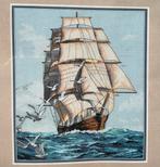 Borduurpakket van Dimensions : Clipper ship Voyage ⛵️🧵🪡, Ophalen of Verzenden, Handborduren, Borduurpakket