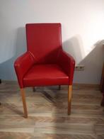 leren eetkamerstoelen, Ophalen, Gebruikt, Hout, Vier