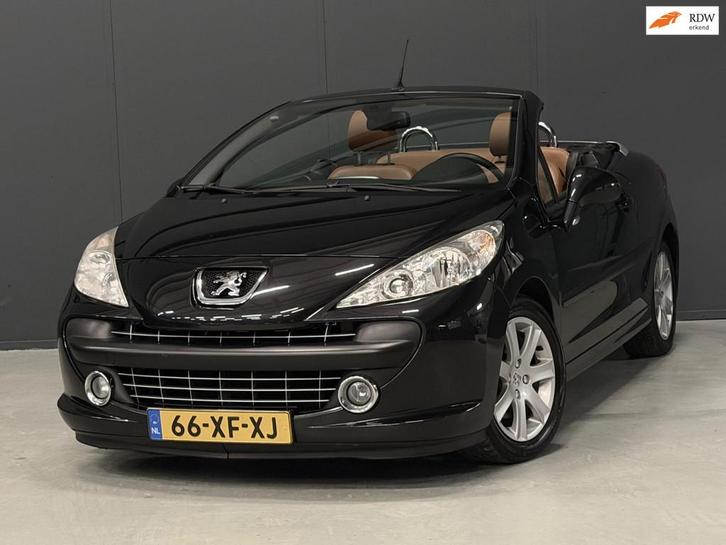 Peugeot 207 CC 1.6 VTi Première CABRIO/COUPE LEDER/STOELVER, Auto's, Peugeot, Bedrijf, Te koop, ABS, Airbags, Airconditioning