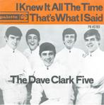 DAVE CLARK FIVE – I Knew It All the Time (Palette/BEL), Verzenden