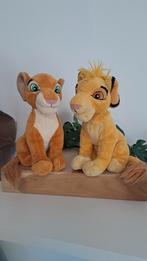 Disney knuffels Simba en Nala, Verzamelen, Ophalen of Verzenden, Leeuwenkoning of Jungle Boek, Zo goed als nieuw, Knuffel