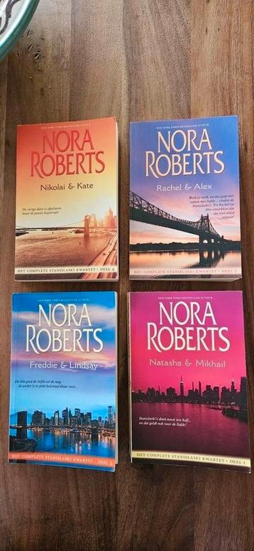 nora roberts, het complete stanislaski serie kwartet beschikbaar voor biedingen