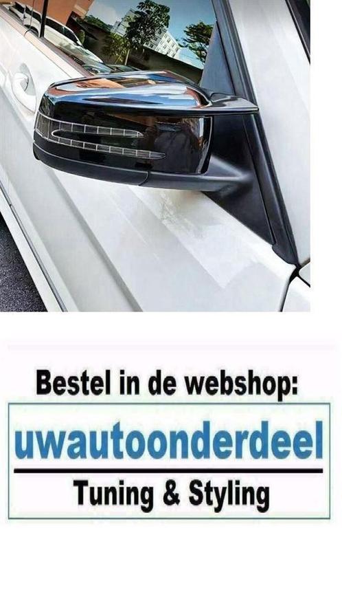 Wing Spiegel Zwart Spiegelkappen Voor MB A klasse W176, Auto diversen, Tuning en Styling, Verzenden