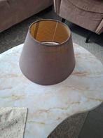 taupe/ grijs  lampenkap, Huis en Inrichting, Lampen | Lampenkappen, Ophalen of Verzenden, Zo goed als nieuw, Bruin, 25 tot 50 cm