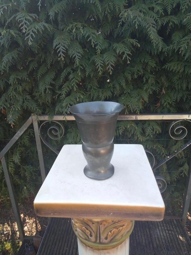 Tinnen vaasje gemerkt Daalderop., Antiek en Kunst, Antiek | Tin, Ophalen of Verzenden