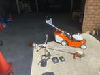 grasmaaier op accu Stihl RMA443C + bosmaaier Stihl FSA 90, Ophalen, Cirkelmaaier, Stihl, Accu-grasmaaier