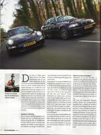 Autokampioen rij impressie Porsche 911 Carrera en BMW M3, Ophalen of Verzenden, Gelezen