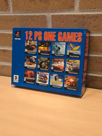 12 PS One Games - Sony PlayStation PSX beschikbaar voor biedingen