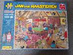 Biljarten - JAN VAN HAASTEREN Oldtimers Puzzel - 1000 st, Ophalen of Verzenden, 500 t/m 1500 stukjes, Zo goed als nieuw, Legpuzzel