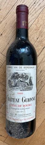 Château Guionne Côtes de Bourg 1990, Verzenden, Frankrijk, Nieuw, Rode wijn