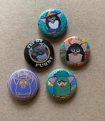 FURBY #1 buttons speldjes pins, Verzenden, Nieuw, Figuurtje, Button