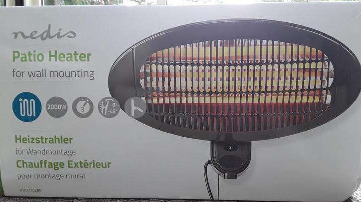 Nedis Patio Heater, Tuin en Terras, Terrasverwarmers, Nieuw, Ophalen of Verzenden