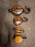 Antieke katrollen, Ophalen, ., ., Lijn of Blok