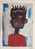 J-M BASQUIAT : XXL-lithografie. Wordt geleverd met lijst., Antiek en Kunst, Ophalen of Verzenden