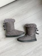 Grijze Boots, Maat 34 - Warm & Comfortabel (Nep Bont), Verzenden, Snowboots, Zo goed als nieuw, Grijs