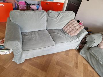Ikea ektorp bank 3 en 2 zits, gratis op te halen - afbeelding 2
