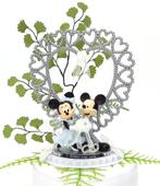 Schitterende Disney Mickey en Minnie bruiloft taarttopper., Ophalen of Verzenden, Nieuw, Versiering, Geboorte of Huwelijk