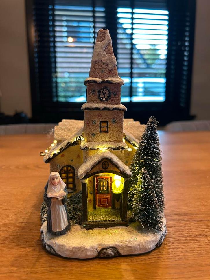 Intratuin Kerstdorp - Kerk, Diversen, Kerst, Zo goed als nieuw, Ophalen of Verzenden