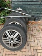 4 goede en originele Ford autobanden met velgen, Auto-onderdelen, Banden en Velgen, Ophalen, Gebruikt, Zomerbanden, Banden en Velgen