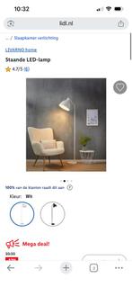 Staande lamp LIDL wit, Huis en Inrichting, Ophalen of Verzenden, Zo goed als nieuw, 150 tot 200 cm