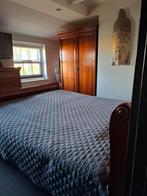 tk: donker taupe kleurige 2 persoons SPREI (ZOMERDEKEN), Ophalen of Verzenden, Tweepersoons, Overige kleuren, Overige typen