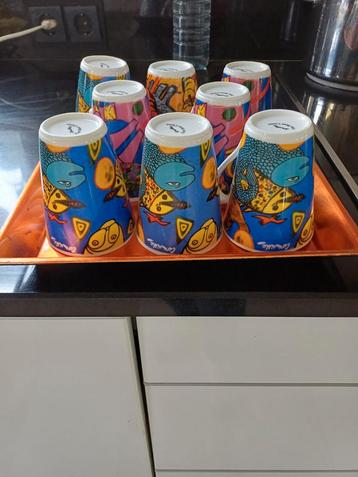 8 Corneille Mokken - Fine Bone China beschikbaar voor biedingen