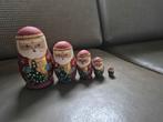 Matroesjka  kerstmannen, Ophalen of Verzenden, Gebruikt