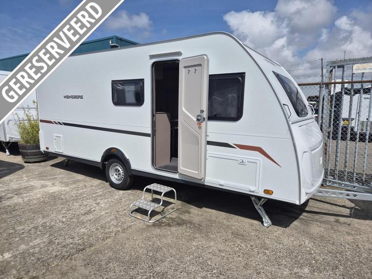 Weinsberg CaraCito 500 QDK Model 2026, Caravans en Kamperen, Caravans, Bedrijf, tot en met 5, Treinzit, Overige merken, Dwarsbed
