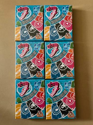 Kaartspellen 7 rounds 5 stuks nieuw *8 euro per spel* beschikbaar voor biedingen