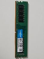 Crucial 8GB DDR4-2133 Desktop geheugen, Computers en Software, RAM geheugen, Desktop, Gebruikt, DDR4, Verzenden