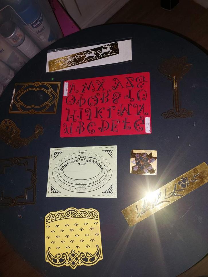 40x Embossing mallen voor kaarten maken en scrapbooking, Hobby en Vrije tijd, Scrapbooking, Zo goed als nieuw, Frame of Mal, Overige merken