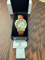 Bulova polshorloge zonder kistje als nieuw, Sieraden, Tassen en Uiterlijk, Horloges | Heren, Overige merken, Leer, Staal, Polshorloge