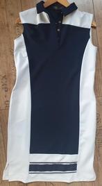 March tennis jurk blauw/wit met splitjes - Maat M, Kleding | Dames, Sportkleding, Maat 38/40 (M), Blauw, Overige typen, Ophalen of Verzenden