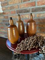 Brocante set van 3 gres kruiken, Antiek en Kunst, Antiek | Keramiek en Aardewerk, Ophalen of Verzenden