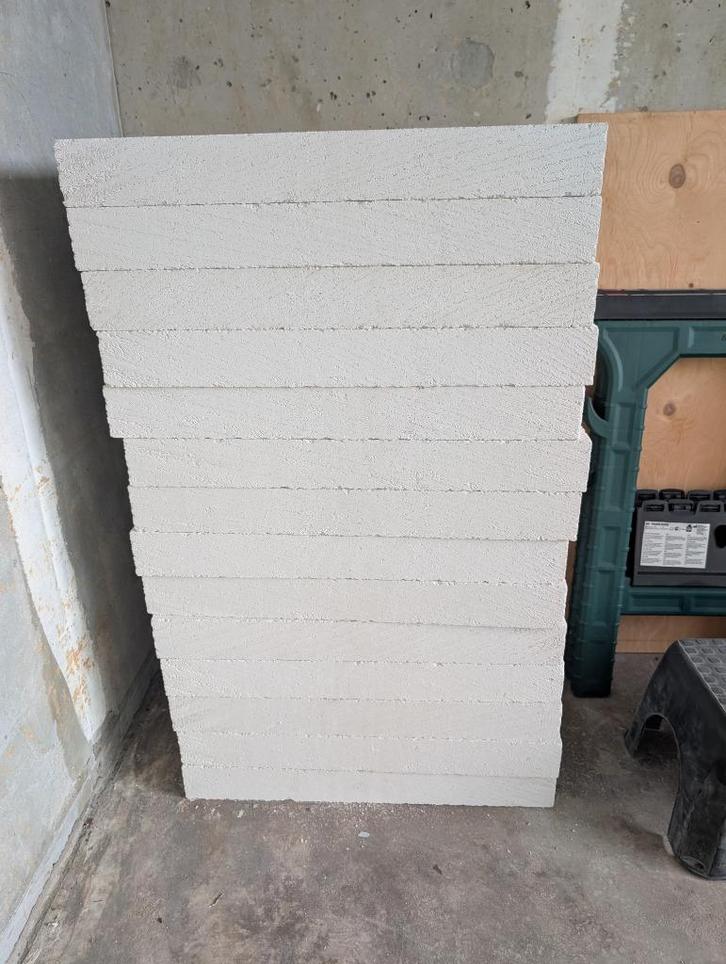 Cellenbetonblokken 60 x 40 x 7cm (14 stuks), Doe-het-zelf en Verbouw, Metselstenen, Nieuw, Overige typen, Ophalen