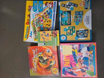 €10 voor 5 kinder spellen trivial persuit party en co domino beschikbaar voor biedingen