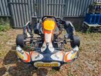 te koop Crg black  star  met rotax max  junior, Sport en Fitness, Karting, Ophalen, Zo goed als nieuw, Kart