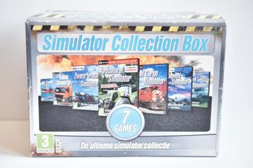 Simulator PC CD-ROM collection box - 7 spelletjes beschikbaar voor biedingen