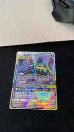 Pokémon kaart,Muk&AlolanMuk GX, Ophalen of Verzenden, Zo goed als nieuw, Losse kaart